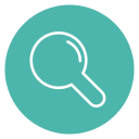 Circle,Content,Edit,Line,Magnifying glass,Search